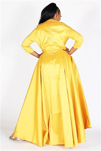 Tie Waist Maxi Dress