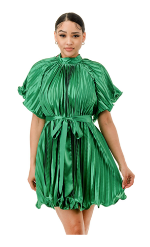 Pleated Dress