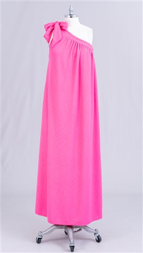 One Shoulder "White Party" Dress
