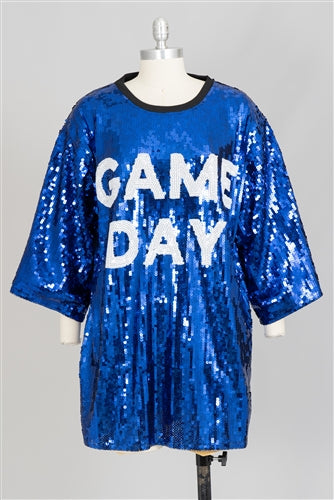 T-shirt Sequin top