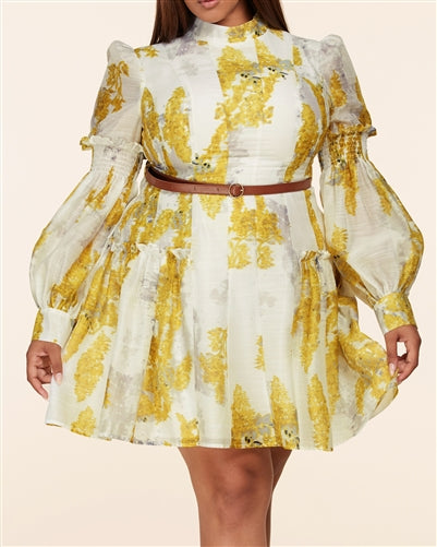 Floral Print Dress