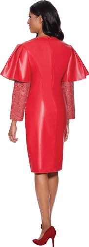 Faux Leather Sequin Sleeve-Every Woman