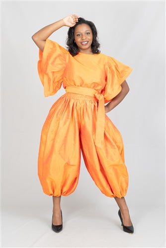Classy Dupioni 2pc Pant Set