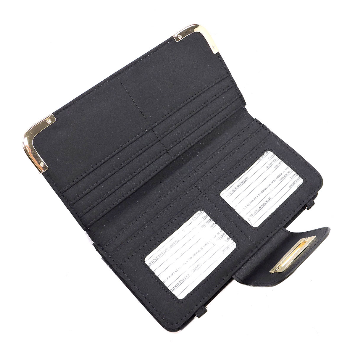 Crossbody PLAID TURN-LOCK SIGNATURE WALLET w/LONG STRAP