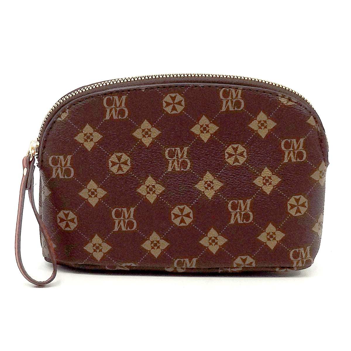 4-IN-1 DESIGNER INSPIRED TOTE SET~BROWN