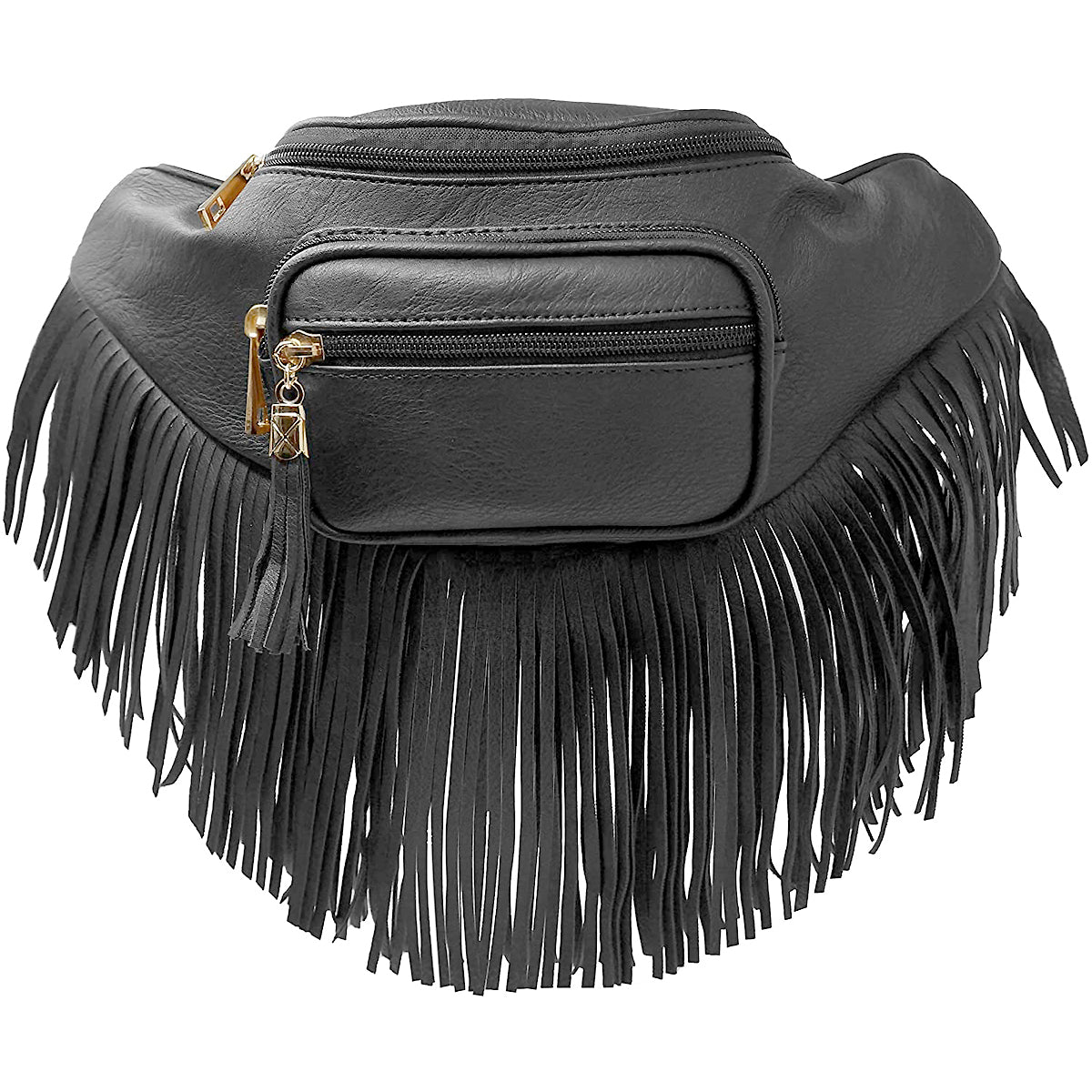 FASHION FRINGE TASSEL FANNY PACK WAIST BAG