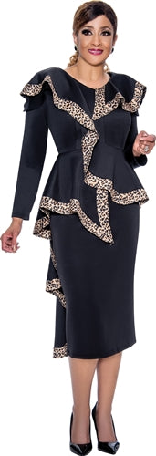 Every Woman Animal Print Skirt Suit