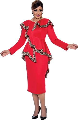 Every Woman Animal Print Skirt Suit