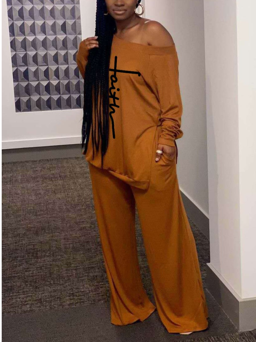 Classy Faith LOOSE FIT two-piece pant