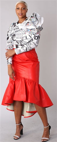 Classy Ruffle Skirt