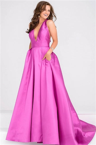 JVN by Jovani Bow-back Prom
