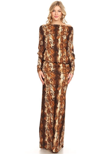 Split/Scoop Dress