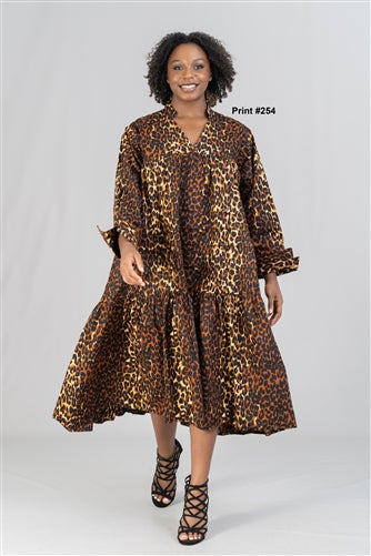 A Line Linen Dress