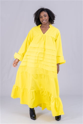 A Line Linen Dress
