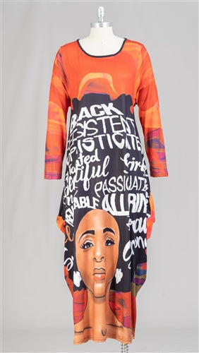 African Print Dress