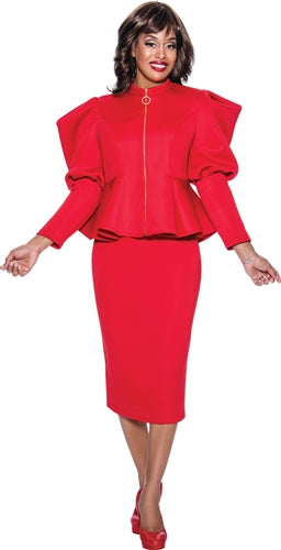 Zippered 2pc Skirt Suit Every Woman