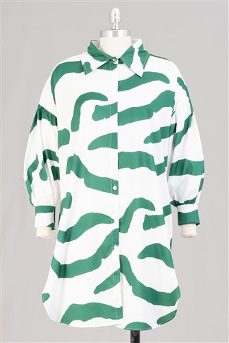 Trendy Print Top