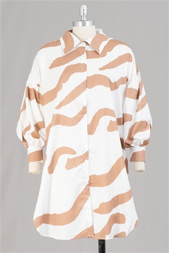 Trendy Print Top