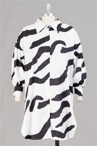 Trendy Print Top