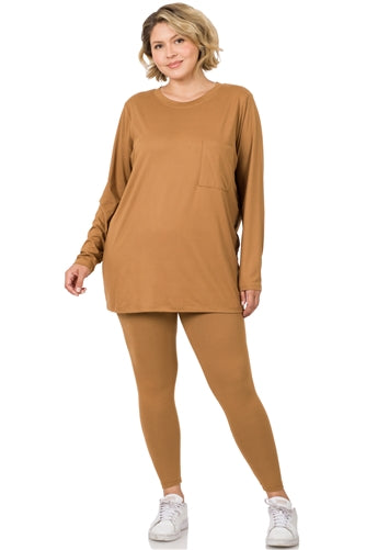 Sassy Chic Front Pocket Pant Set