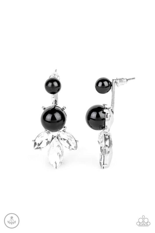 Elite Black- Post Earring