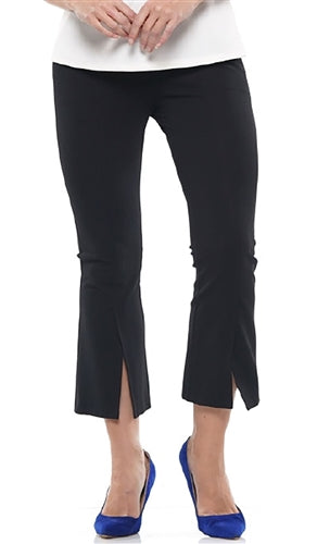 Split Front Bootcut Knit Pant